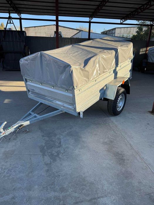 Новий причіп легковий 210х130х40 від заводу "Дніпро" (цинк)