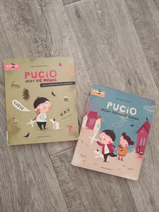 dwie książki Pucio