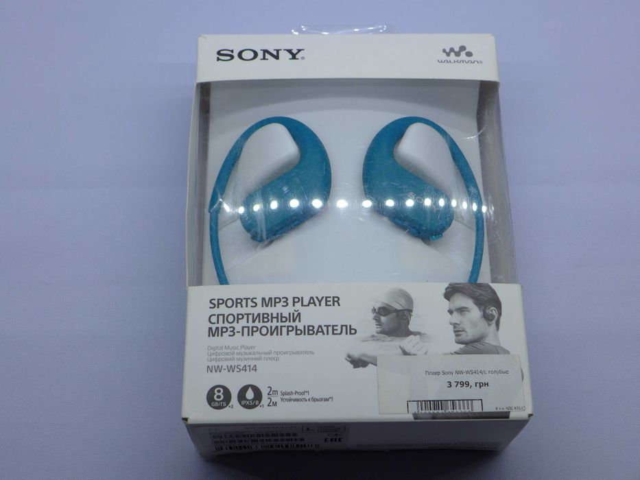 Sony Walkman NW WS414 / 8GB /  MP3 водонепроницаемый плеер-наушники