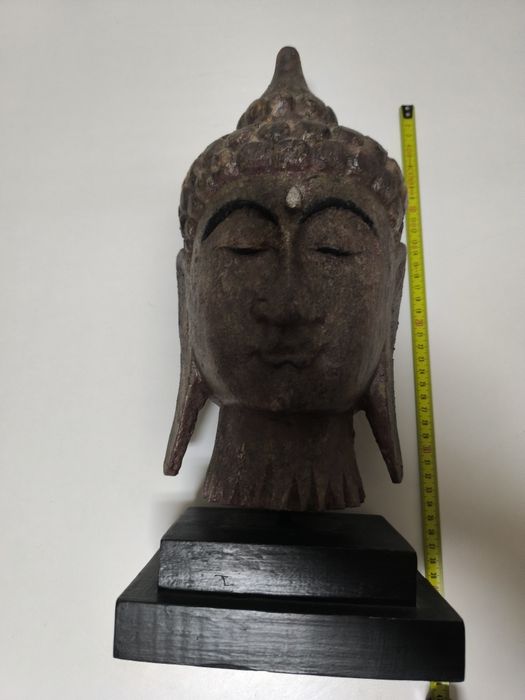 Decoração cabeça de buda