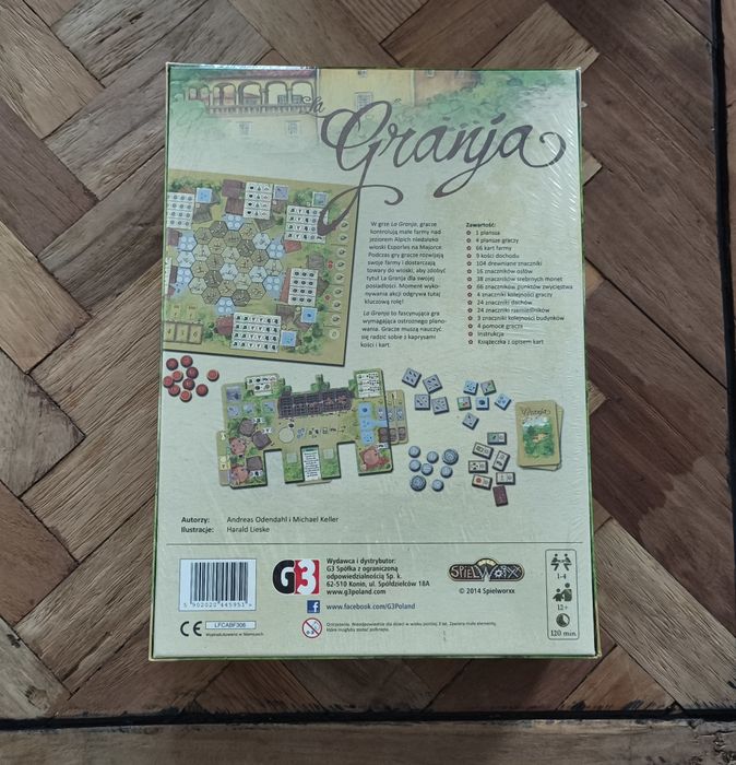 La Granja gra planszowa PL Nowa w folii