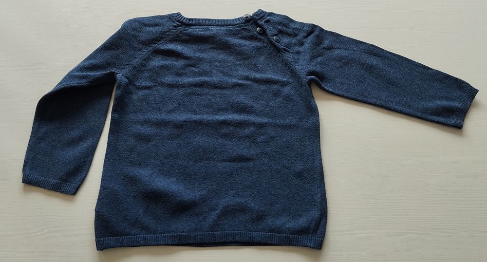 Swetr h&m 86 cm z kotwicą