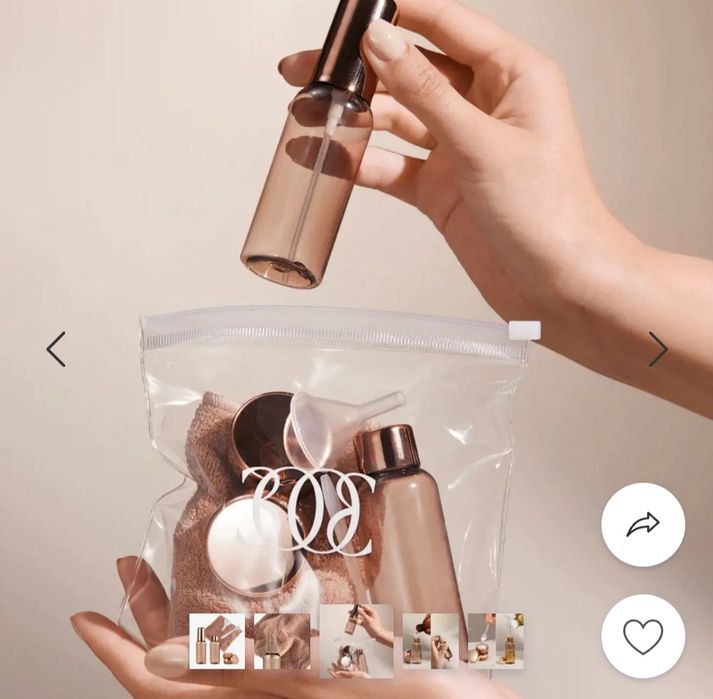 Kit Frascos de Viagem