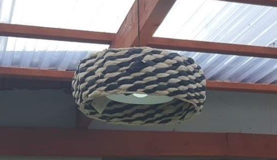 Klosz abażur taca misa 35x35cx12cm