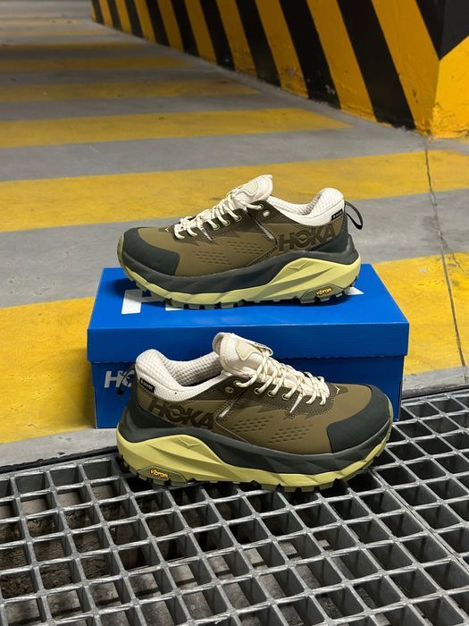 ГОРТЕКС! Hoka One M Kaha 2 Low GTX Sneaker Fennel Eggnog Brown 41 42 43 44 45 хока коричневі