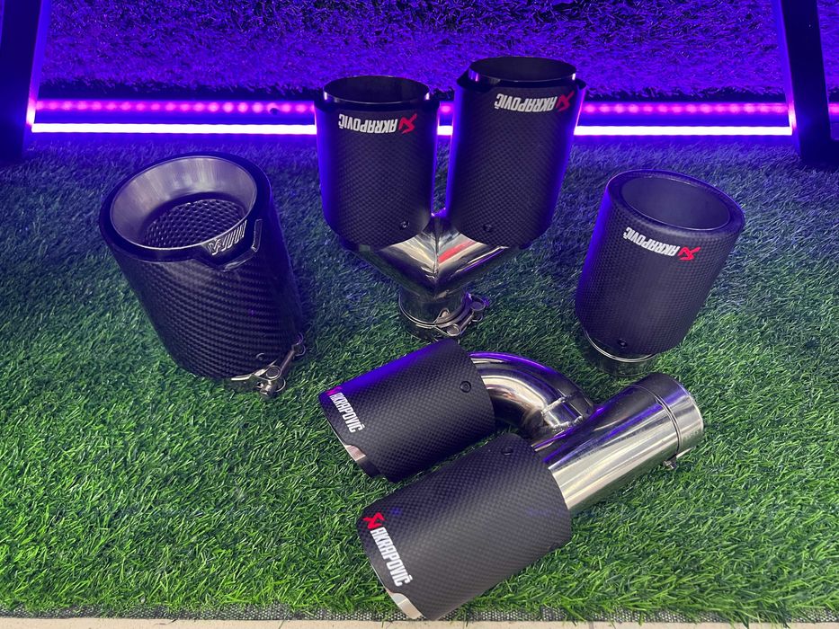 Насадки на Выхлоп акрапович ауди бмв мерседес Akrapovic