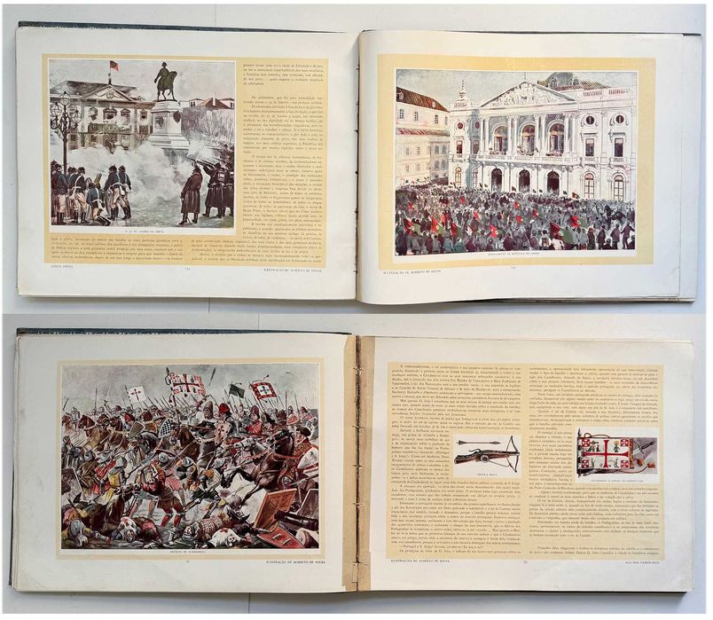 1917_Quadros da História de Portugal. 1ª Edição. Raro!