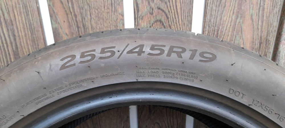 Opony letnie Hankook  255/45 R19 Y    104Y