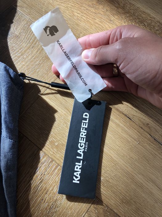 Sukienka nowa z metką r. 8 Karl Lagerfeld basic koronka
