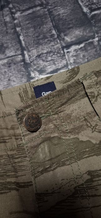 GAP spodenki męskie, szorty cargo, bojówki, bermudy, kieszenie premium