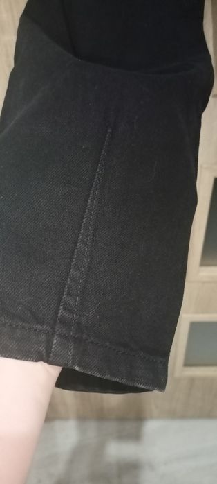 Czarne jeansy Slouchy