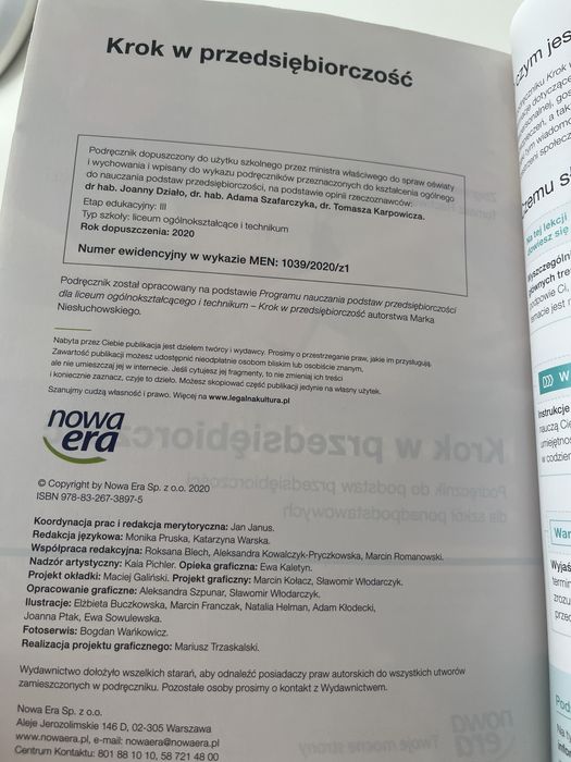 Krok w przedsiębiorczość nowa era