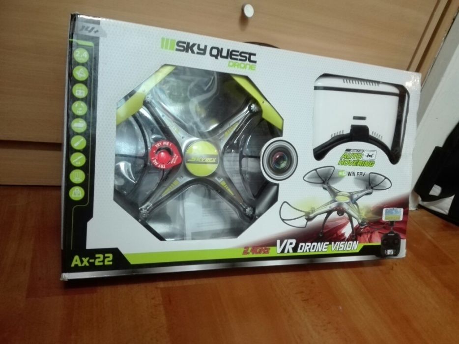 SKY QWEST DRONE Ax-22 2.4GHz VR Drone Vision