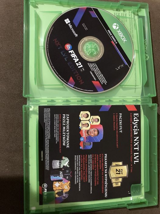 FIFA 21 xbox series x - edycja NXT LVL
