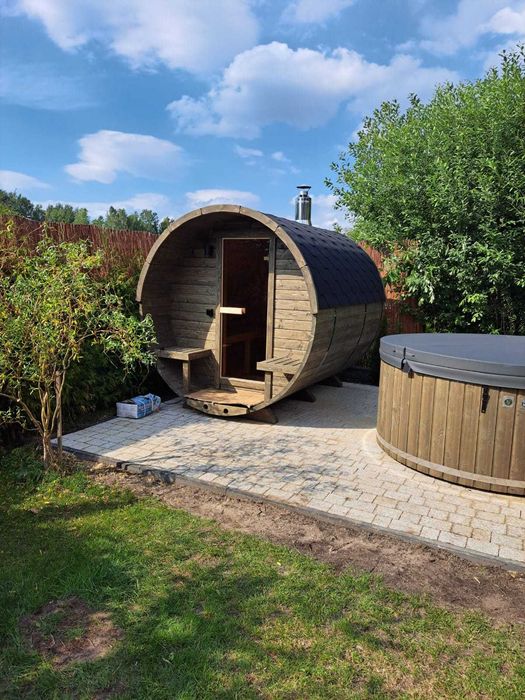 Sauna Beczka 300cm Harvia Led Sauny Ogrodowe Balie Banie Producent LT.