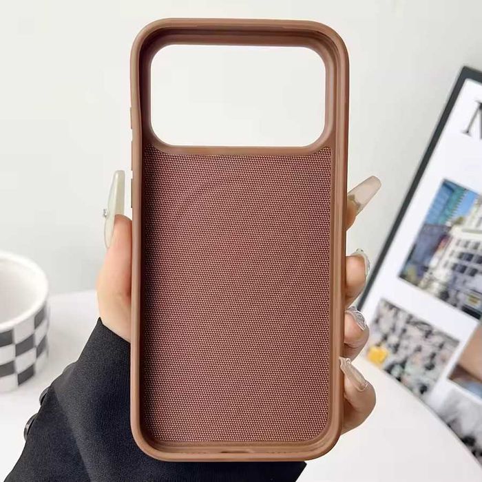 Etui tech-woven czarne - iPhone 15 Pro