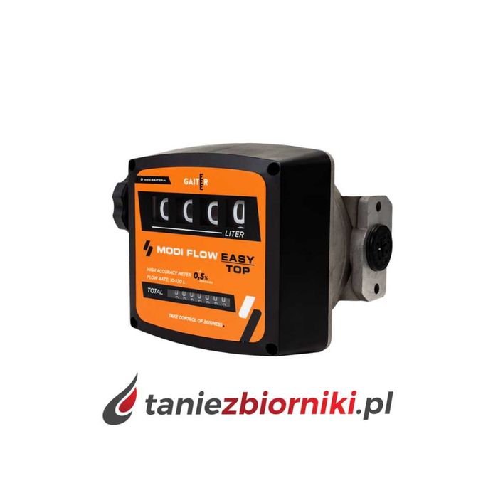 Licznik przepływomierz mechaniczny do zbiornika GAITER MODIFLOW EASY TOP