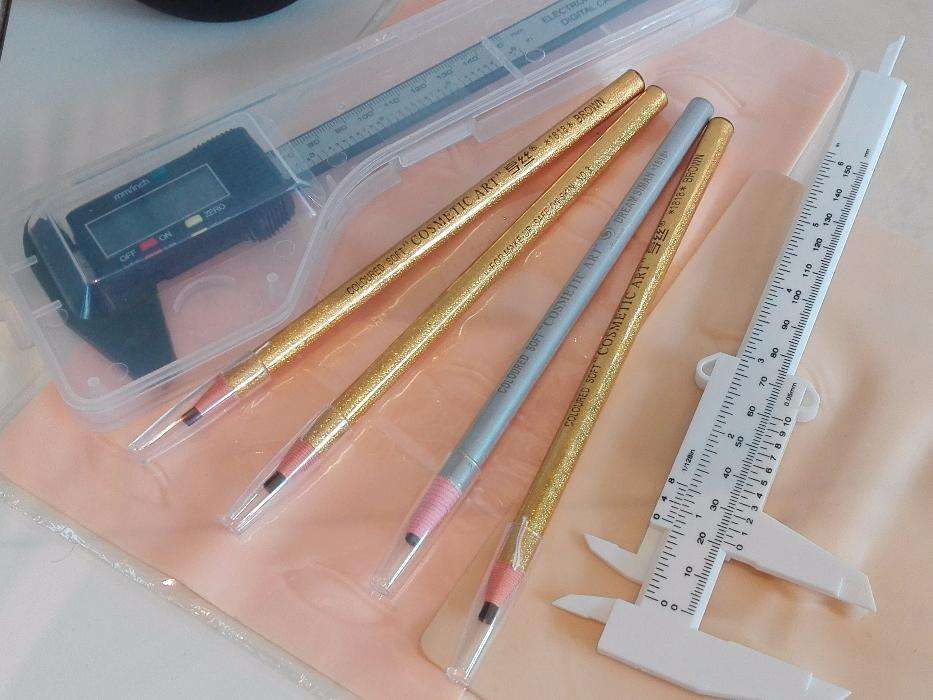 Bandeja de aço inox para Micropigmentação ( Microblading)