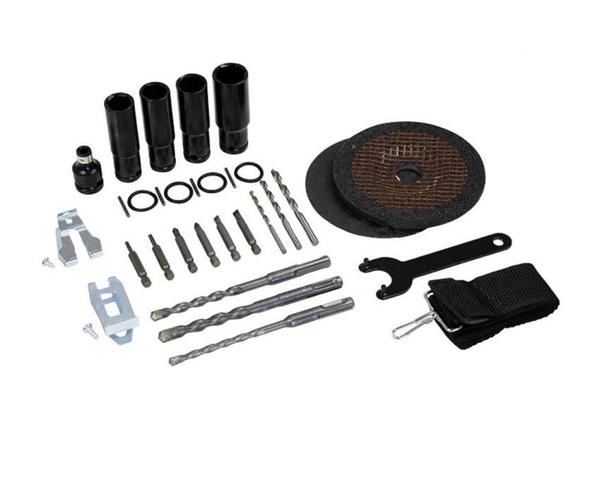 Набір акум інструментів Grand №3 LUX+ (Перф, болгарка, шупуповерт)