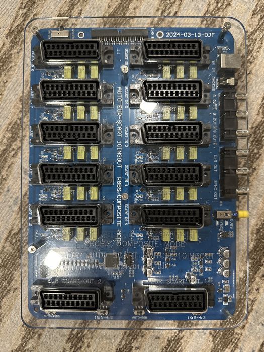 10-Input Automatic SCART Switcher64171251334275120