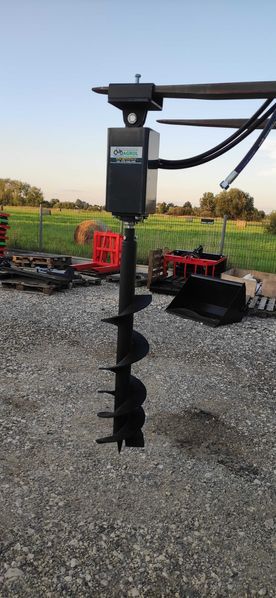 Wiertnica hydrauliczna dołownik minikoparki ładowarki traktora Wysyłka