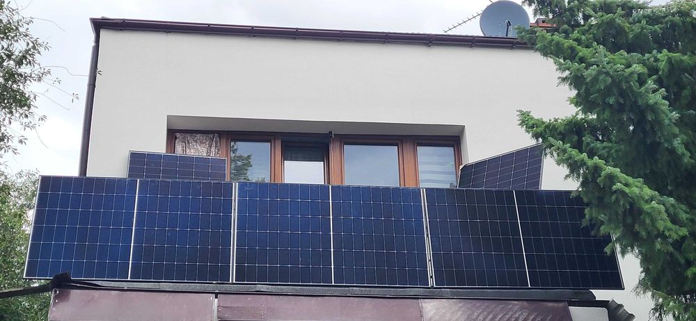 zestaw 4.2kw 6x510w 2 stronne pannele energia od 7 do 17 za frajer