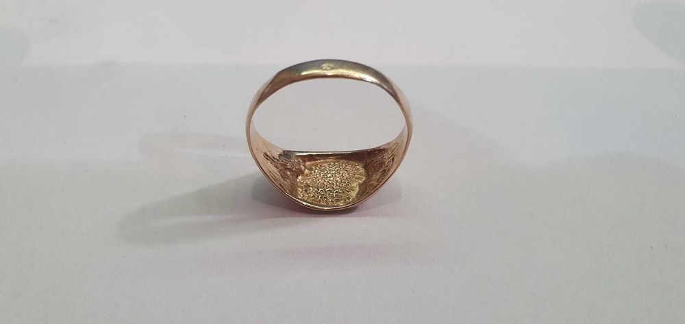 Sygnet złoty 14 k /585/ 3,80 g. R 29 - Madej Gorlice Mickiewicza -