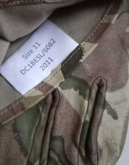 Рукавиці тактичні MTP (Мультикам) р 7,9.11.12 .кенгуру шкіра- Британка