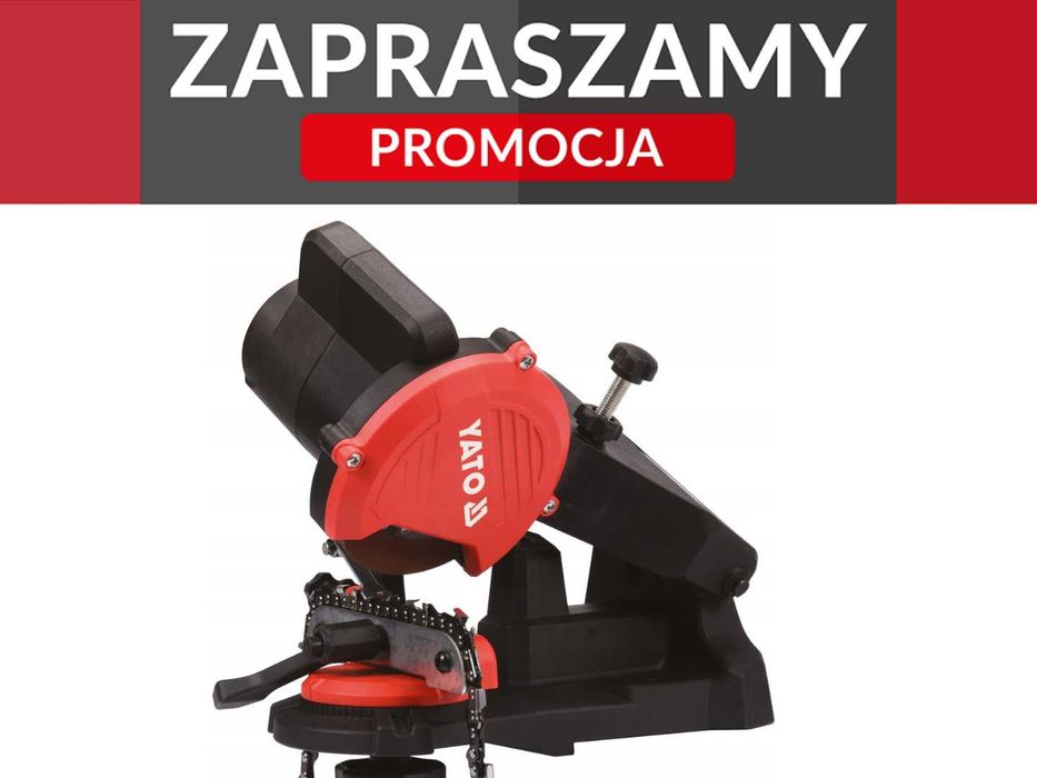 Promocja! Nowa Ostrzałka do łańcuchów Yato Do Łańcucha Pilarki