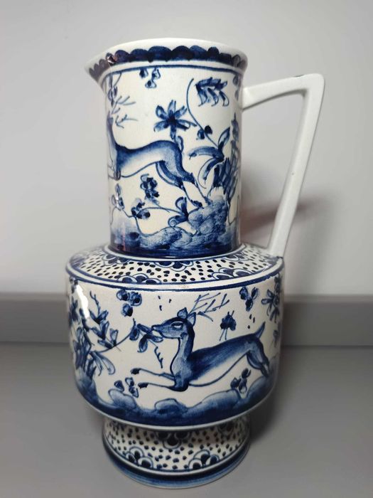 Jarra em Faiança de Coimbra – Tradição Secular da Real Cerâmica