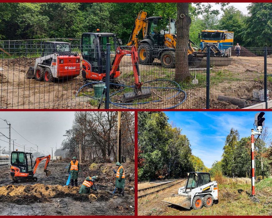 Prace ziemne Trawniki Ogrody Wod-Kan Drenaże Karczowanie Rekultywacja