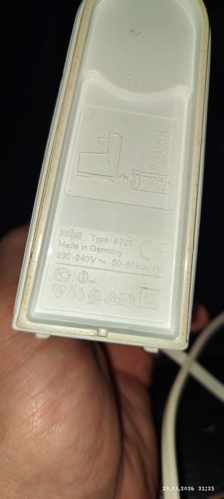 Зарядка  для  зуб. щетки  BRAUN.