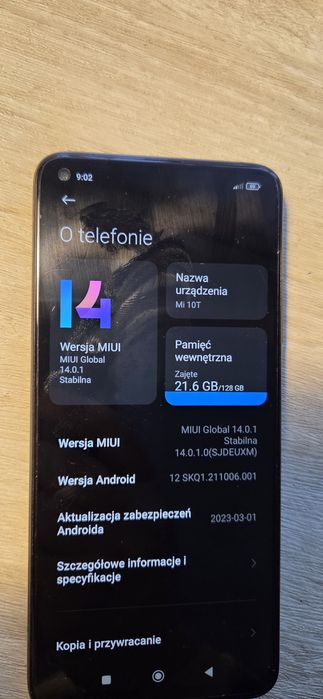 Xiaomi Mi 10T. Bardzo dobry stan.