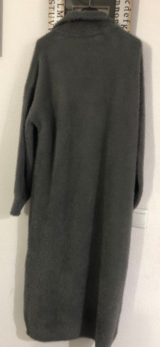 Красивое теплое пушистые платье