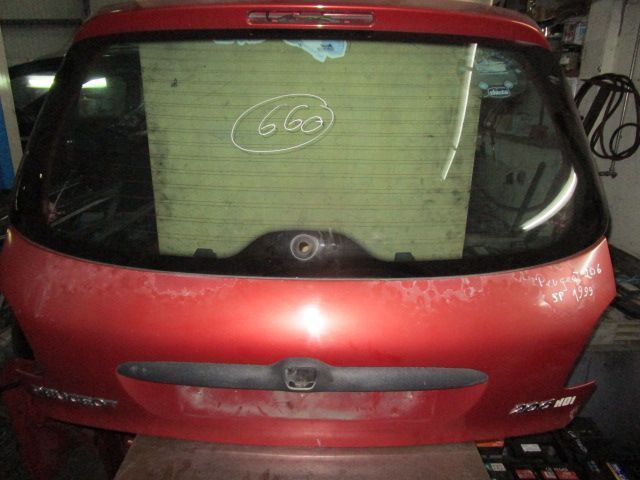 Porta Da Mala MALA660 PEUGEOT 206 1999 5P VERMELHA