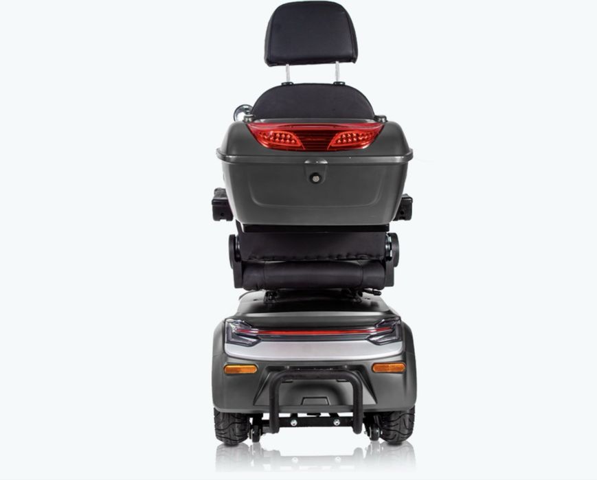 Scooter electrica fixa grande Cinza
