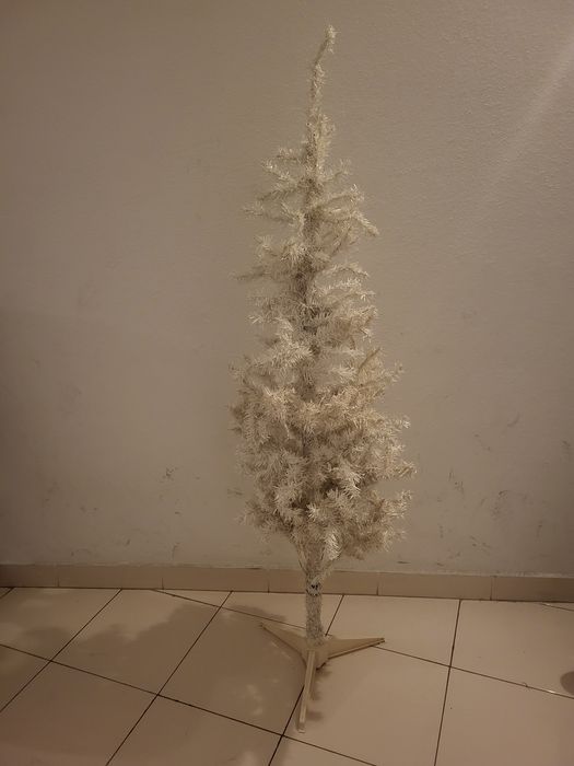 Árvore de Natal branca 1,50 cm.
