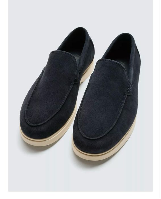 Мокасини лофери zara loro piana