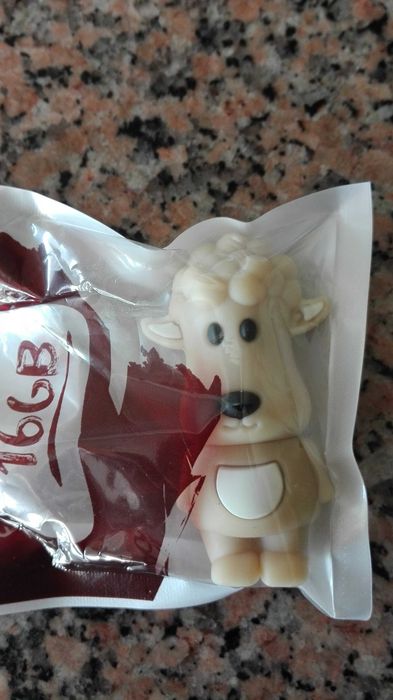 usb pendrive 16 gb fita métrica viola livro lâmpada ovelha inglês