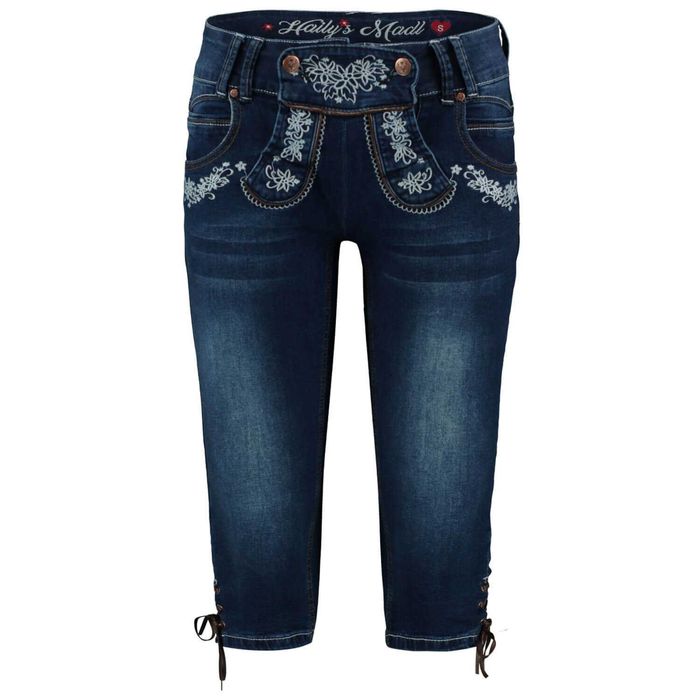 S Spodnie Jeansy 3/4 Hailys 70cm mały defekt