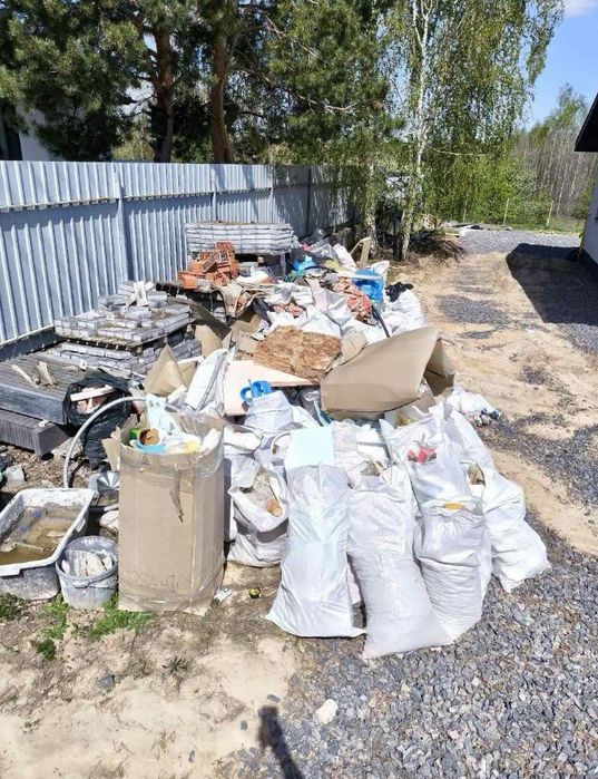 Вивіз Будівельного Сміття до 2,5 тонн 17кубів