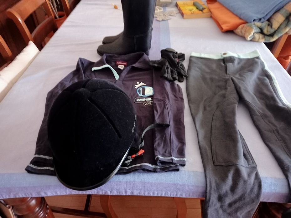 Conjunto equitação 10 anos