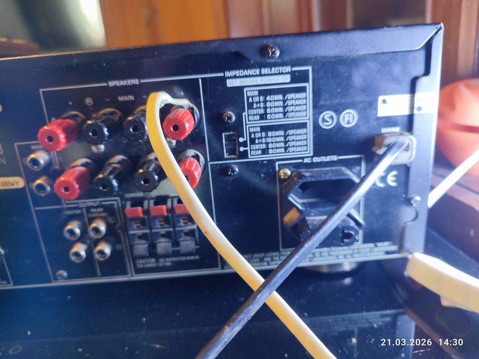Ресивер Yamaha  RX-V595RDS читать описание.