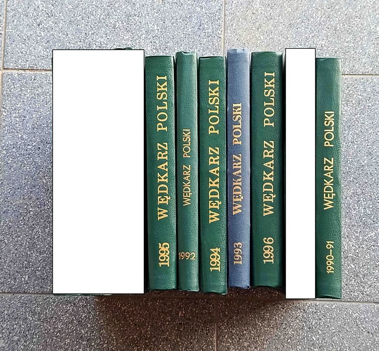 Wędkarz Polski 6 tomów