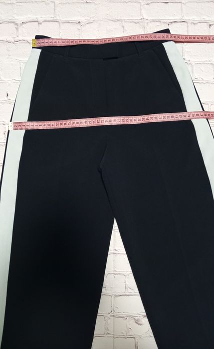 Брюки кюлоти michael kors contrast stripe wide-leg pants сині р. 158