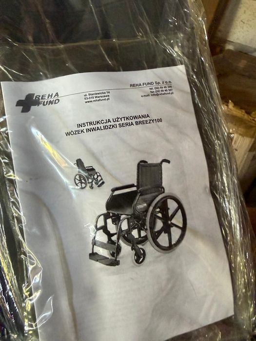 Wózek inwalidzki Rehafund Breezy 100