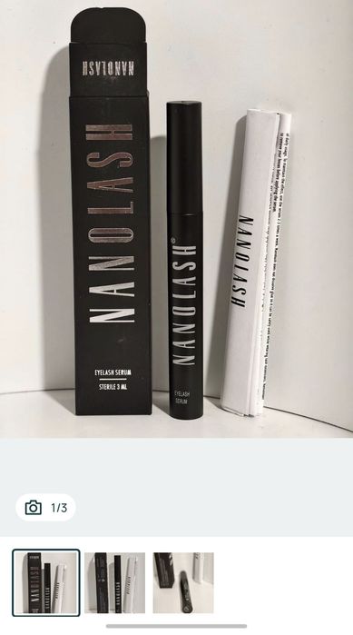 Nanolash eyelash eye serum