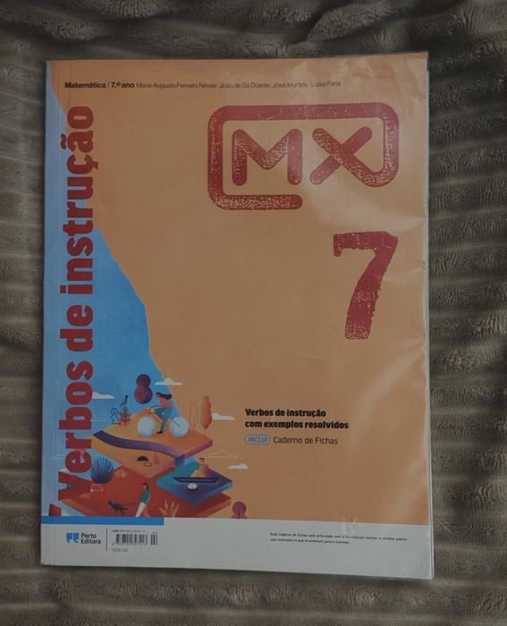 Manual e caderno de atividades de matemática 7°ano