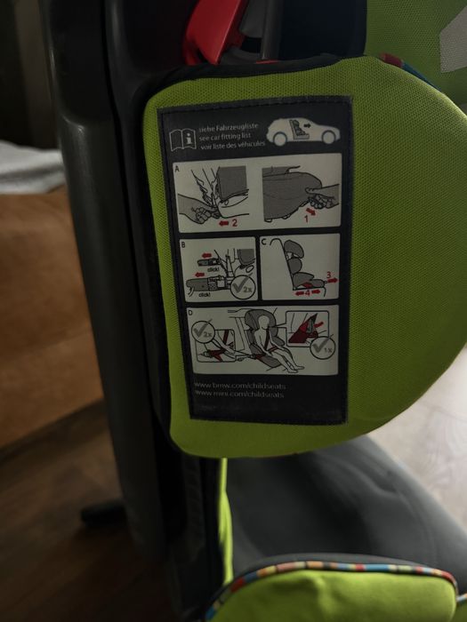 Fotelik dziecięcy BMW / MINI z ISOFIX