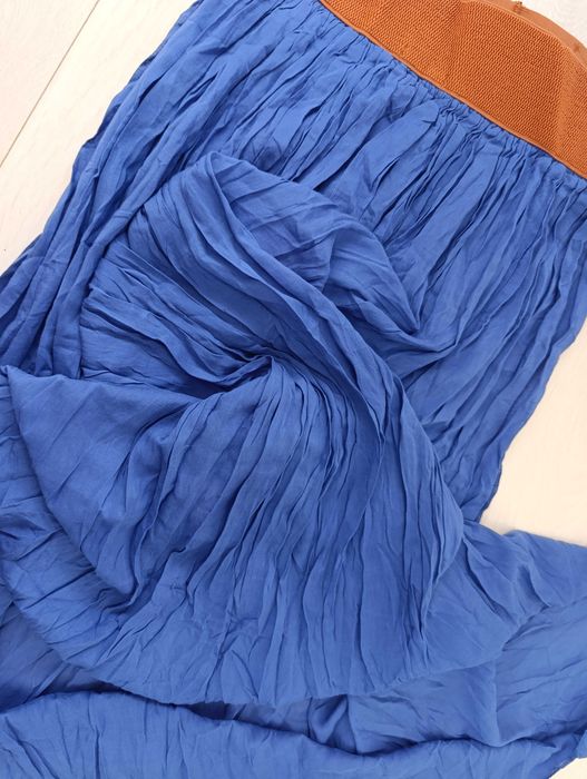 Piękna spódnica maxi lekka zwiewna S